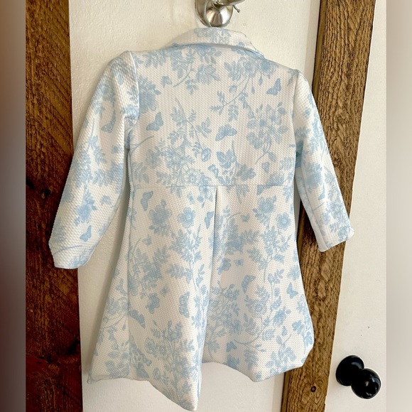 Nanette Baby 18 Month Toile Tulle Dress & Matching Peacoat Jacket- RARE - Picture 16 of 16